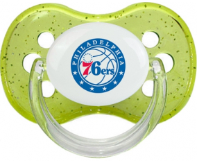 Philadelphia 76ers Tetine Cherry Verde Lentejuelas