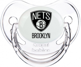 Brooklyn Nets Classic Tetin fisiológico transparente
