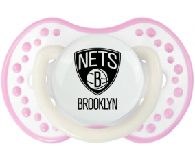 Brooklyn Nets Sucete lovi dynamic Fosforescente Blanco-Rosa