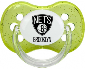 Brooklyn Nets Azúcar Cereza Verde Lentejuelas