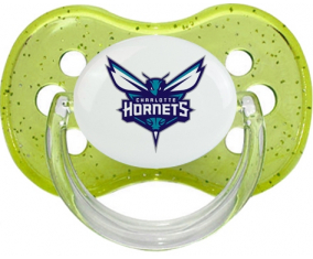 Charlotte Hornets Tetine Cherry Lentejuelas Verdes