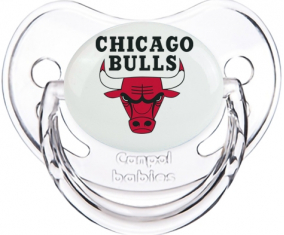 Chicago Bulls Classic Tetin fisiológico transparente