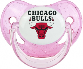 Chicago Bulls Fisiológico Tetine Glitter Rose