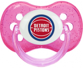Detroit Pistons Cherry Lollipop Rosa Lentejuelas