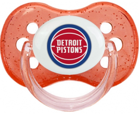 Lollipop de lentejuelas de lentejuelas rojas de detroit Pistons