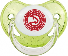 Atlanta Hawks Lentejuelas Verde Pirología Lollipop