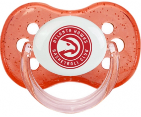 Atlanta Hawks Tetine Lentejuelas Rojas Cereza