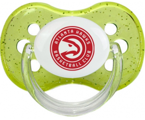 Atlanta Hawks Tetine Cherry Lentejuelas Verdes