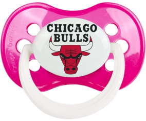 Chicago Bulls sucete anatómico clásico rosa oscura