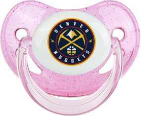 Denver Nuggets Lentejuelas Rosa Pirología Lollipop