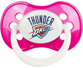 Oklahoma City Thunder sucete anatómico clásico rosa oscura