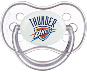 Oklahoma City Thunder Sucete Clásico Anatómico Transparente