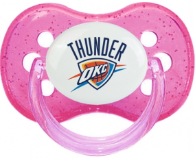 Oklahoma City Thunder chupa rosa de brillo de cereza