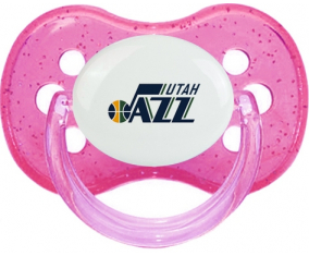 Utah Jazz Cherry Lollipop Rosa Lentejuelas