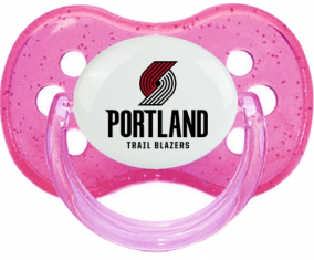 Portland Trail Blazers Tetine Cherry Rosa de lentejuelas