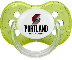 Portland Trail Blazers Tetine Cherry Lentejuelas Verdes