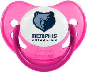 Memphis Grizzlies Fisiológica Tetine Fosforescente Rosa