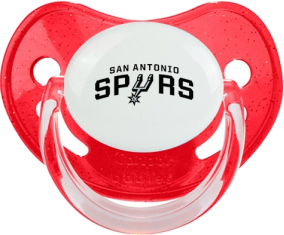 San Antonio Spurs Rojo Lentejuelas Pirología Lollipop