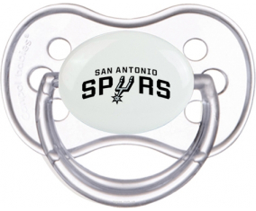 San Antonio Spurs Clásico Tetina Anatómica Transparente