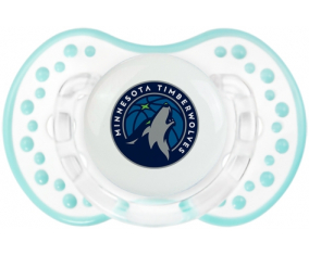 Minnesota Timberwolves Tetine lovi dynamic clásico retro-laguna blanca