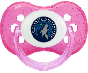 Minnesota Timberwolves Cherry Lollipop Rose Lentejuelas