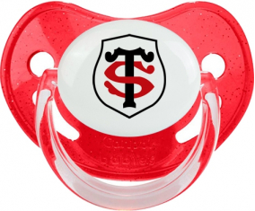 Stade Toulousain Piruleta Fisiológica Roja con lentejuelas