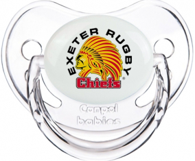 Exeter Chiefs Clásico Tetina Fisiológica Transparente