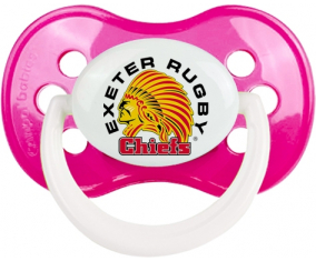 Exeter Chiefs sucete anatómico clásico rosa oscura