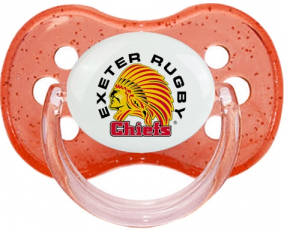 Exeter Chiefs chupa lentejuelas de cereza roja