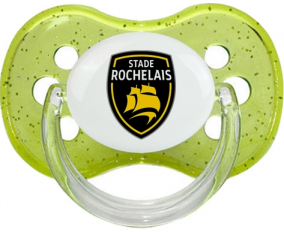 Stade Rochelais Verde Cherry Lollipop con lentejuelas