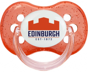 Edimburgo Rugby Red Cherry Glitter Lollipop
