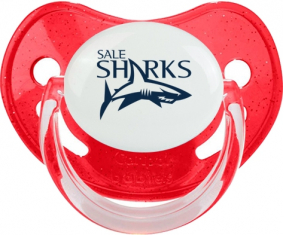 Suceto fisiológico de lentejuelas rojas de tiburones sucios