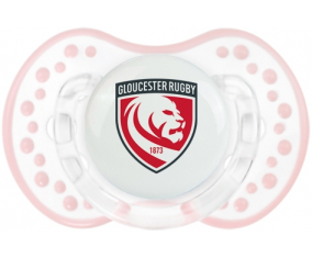 Gloucester Rugby Lollipop lovi dynamic clásico retro-blanco-rosa-tierno