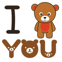 Osito I Love You, ideal para complementar la ropita y accesorios de tu bebé. Encuéntralo en chupete-bebe.com.