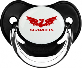 Llanelli Scarlets Clásico Negro Fisiológico Lollipop