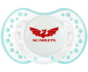 Llanelli Scarlets Lollipop lovi dynamic clásico retro-blanco-laguna