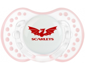 Llanelli Scarlets Lollipop lovi dynamic clásico retro-blanco-rosa-tierno