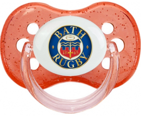 Bath Rugby Tetine Rojo Cereza Lentejuelas
