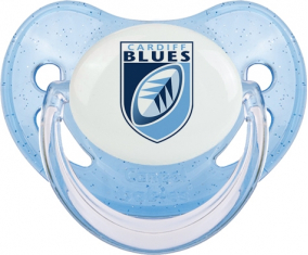 Cardiff Blues Lentejuelas Azul Tetina Fisiológica
