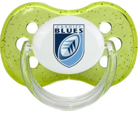 Cardiff Blues chupa lentejuelas de color verde cereza