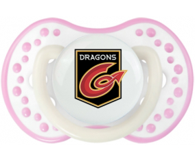 Newport Gwent Dragons Tetine lovi dynamic rosa fosforescente