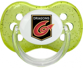 Newport Gwent Dragons Verde Cereza Lentejuelas Lollipop