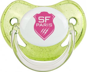Stade Français Piruleta Fisiológica Verde con lentejuelas