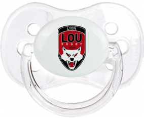 Lyon LOU Rugby Tetine Cherry Classic Transparente