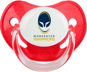 Worcester Warriors Lentejuelas Tetina Fisiológica Roja