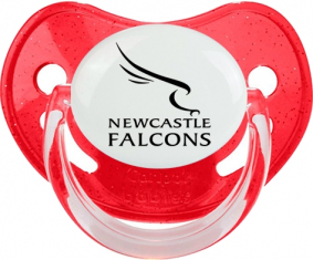Newcastle Falcons Lentejuelas Sucete Fisiológico Rojo