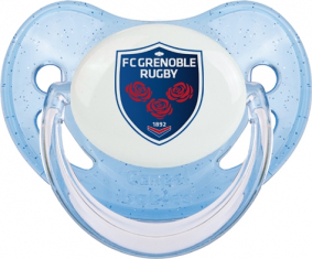 FC Grenoble Rugby Lentejuelas Azul Tetina Fisiológica