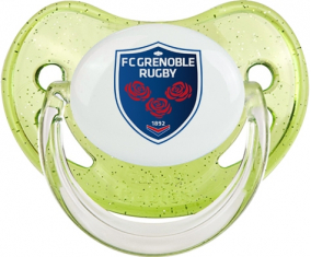 FC Grenoble Rugby Lentejuelas Verde Tetina Fisiológica