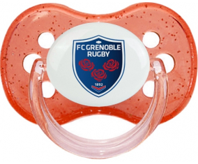 FC Grenoble Rugby Azúcares Rojo Cereza Lentejuelas