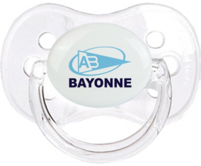 Remo Bayonnais Rugby Tetine Cherry Transparent Classic